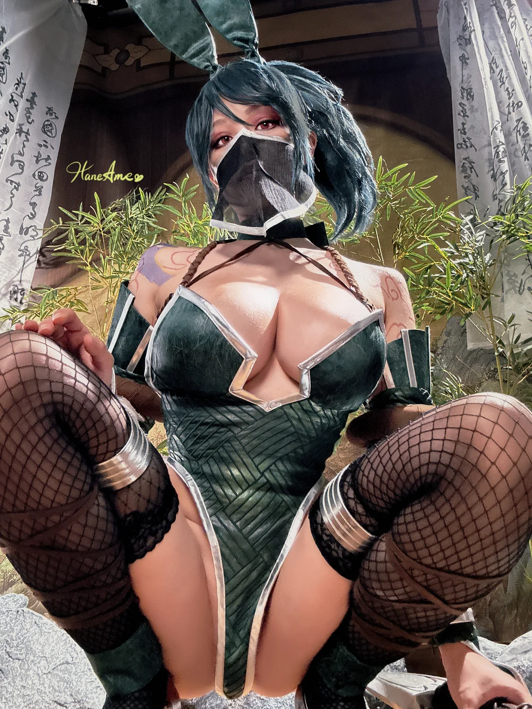 雨波_HaneAme_24年11月订阅_英雄聯盟_阿卡莉_兔女郎_42P_4V SELF_A (14).webp